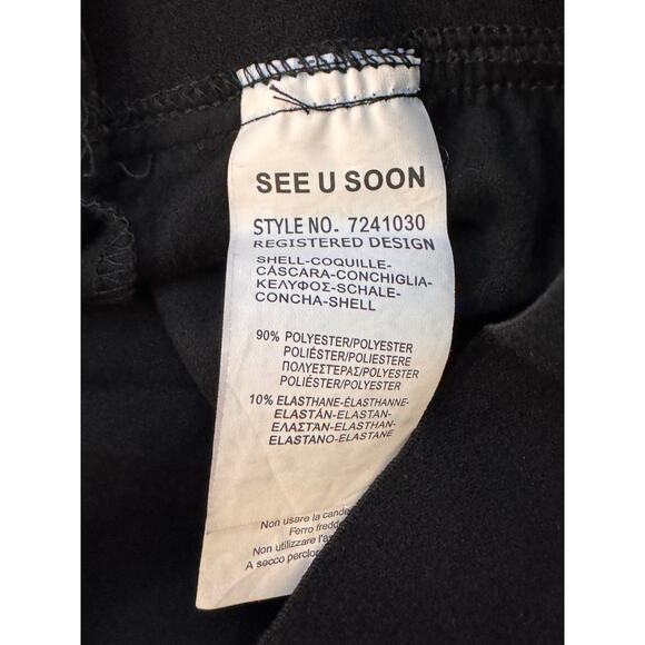 NEW SEE U SOON NORDSTROM Pull On Skinny Leg Sweatpants Size 4 - Picture 5 of 6